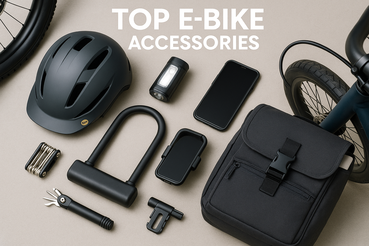 Top 7 Must-Have Accessories for E-Bike Owners: Elevate Your Ride!