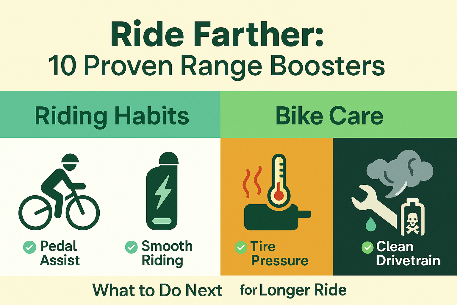 Ride Farther on One Charge: 10 Proven Range Boosters