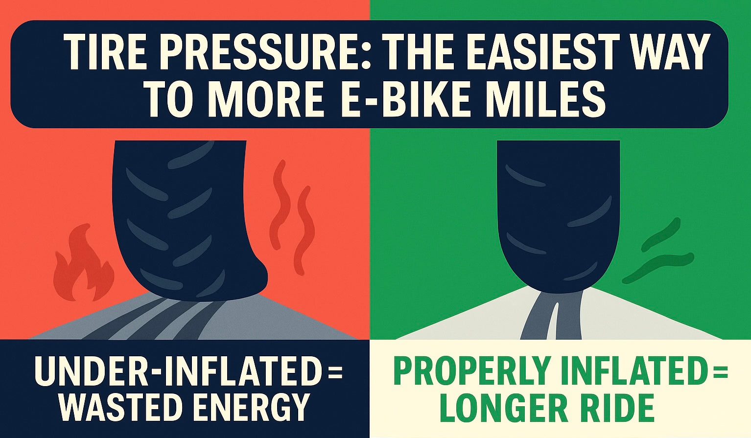Tire Pressure & Tread: The Easiest Wins for More Miles