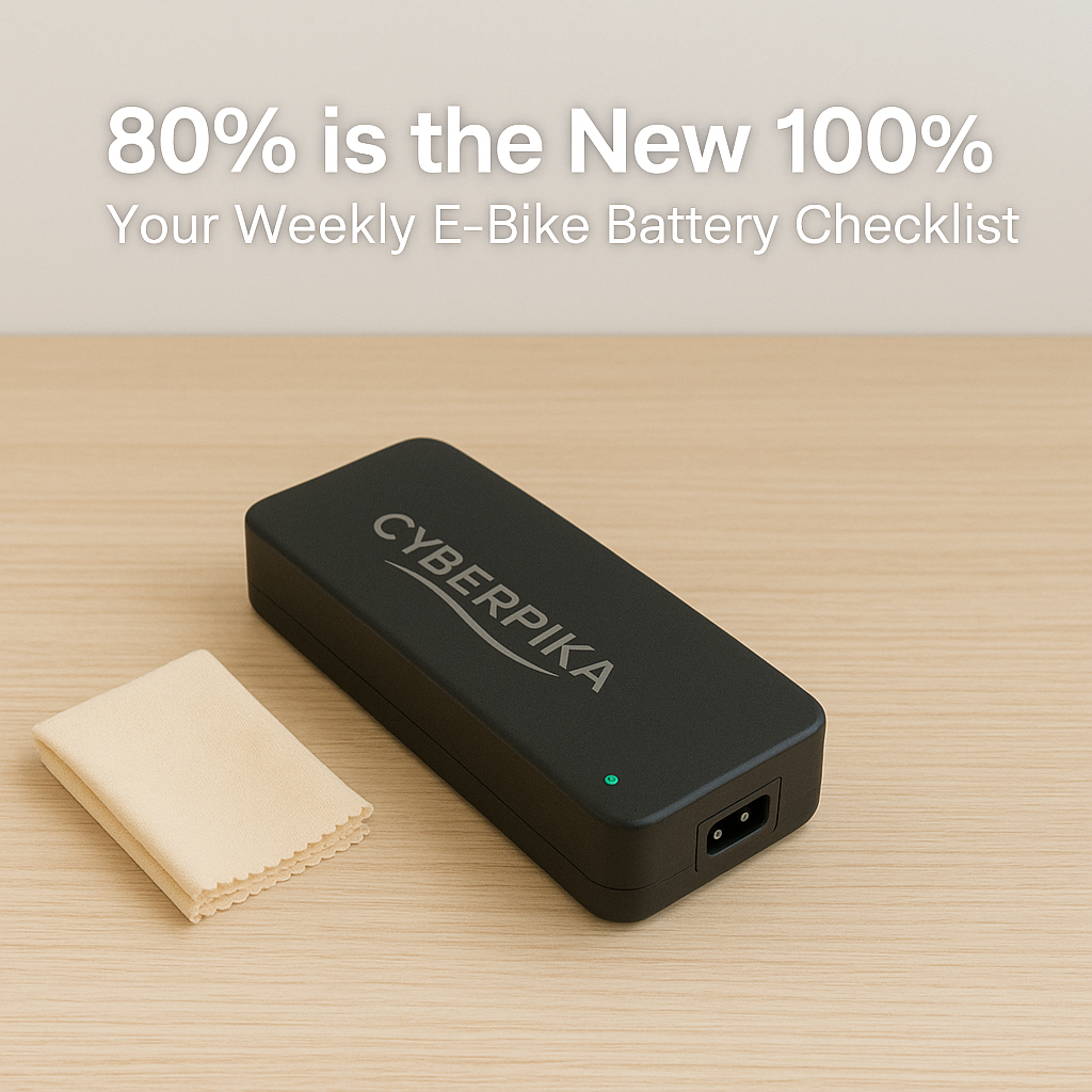 The 5-Minute E-Bike Battery Checklist: Your Weekly Plan for Maximum Lifespan