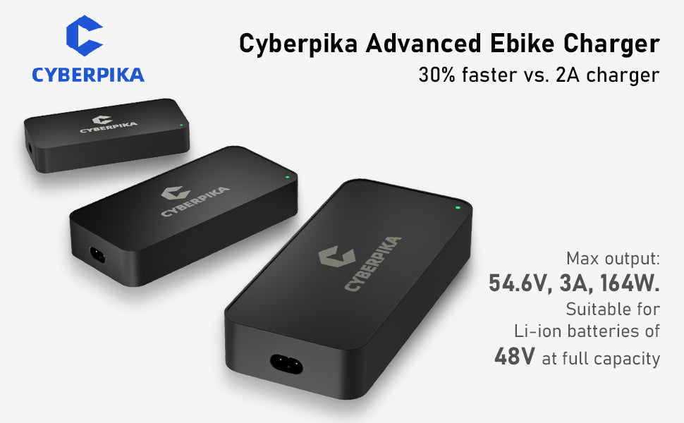 Introducing the Cyberpika Smart E-Bike Charger: What You Need to Know