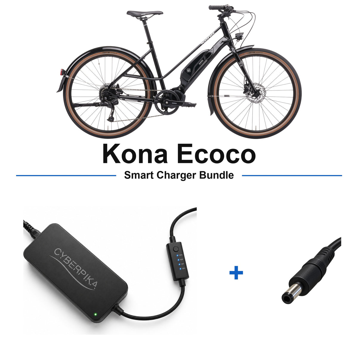 Kona Ecoco CyberPika smart charger bundle