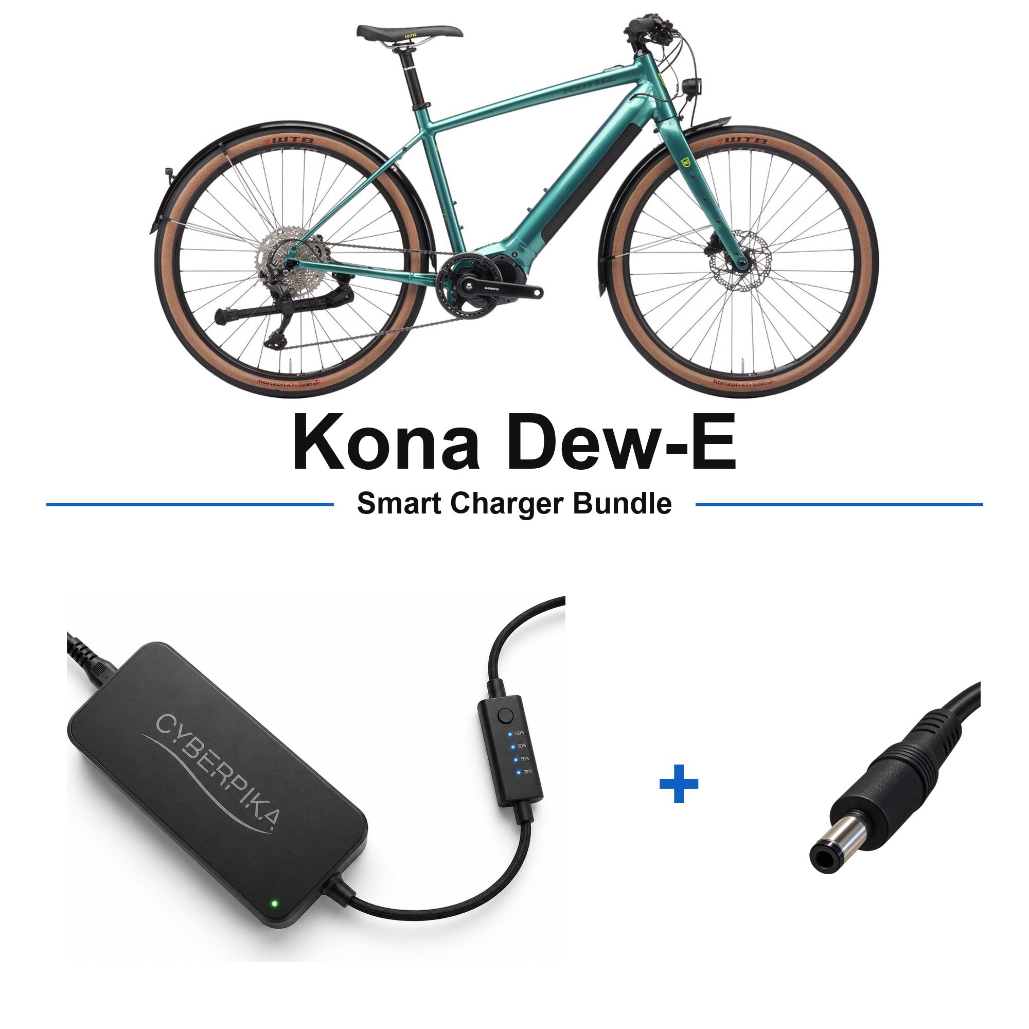 Kona Dew-E CyberPika smart charger bundle