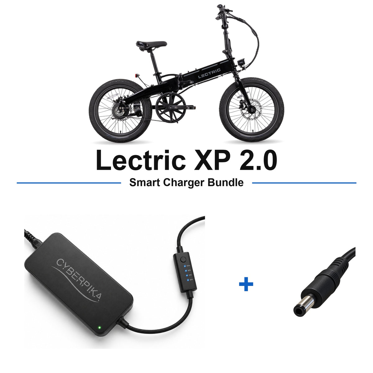 Lectric XP 2.0 CyberPika smart charger bundle