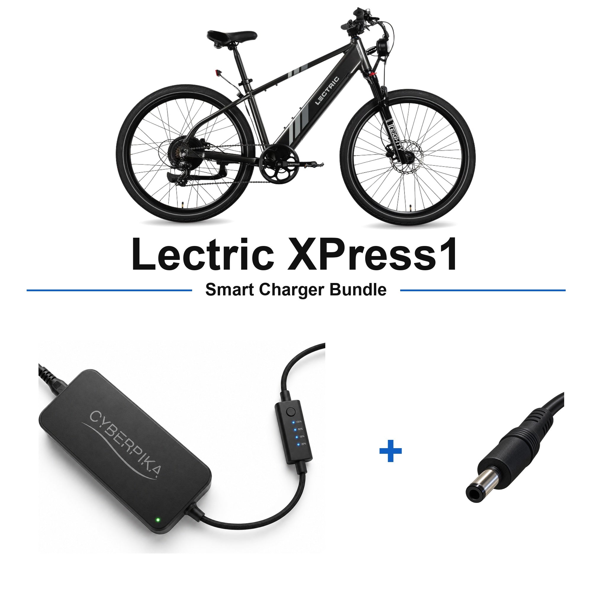 Lectric XPress1 CyberPika smart charger bundle