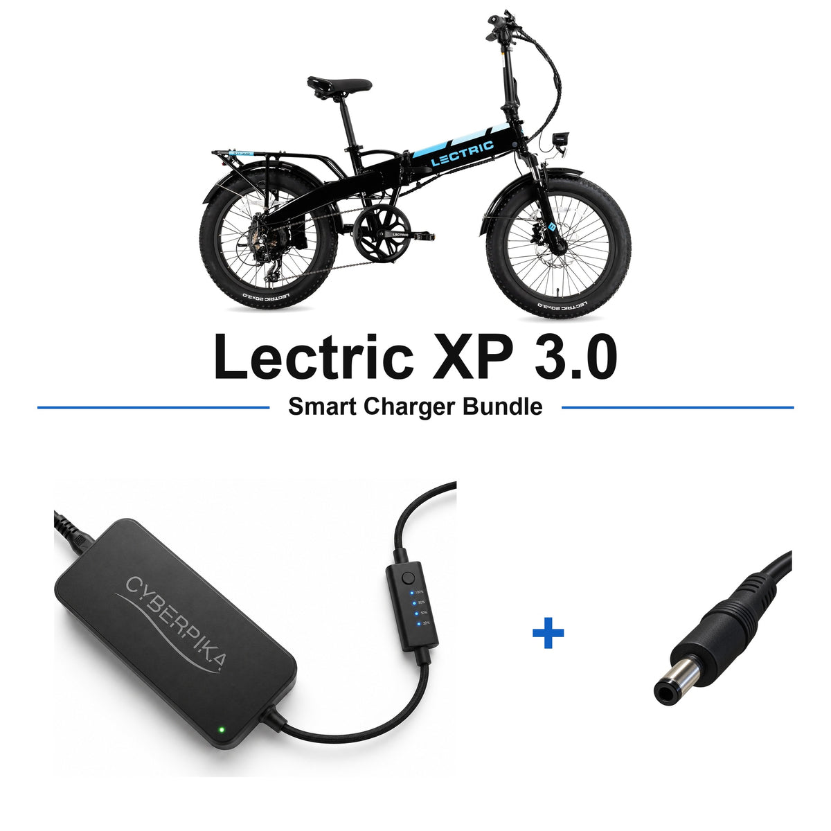 Lectric XP 3.0 CyberPika smart charger bundle
