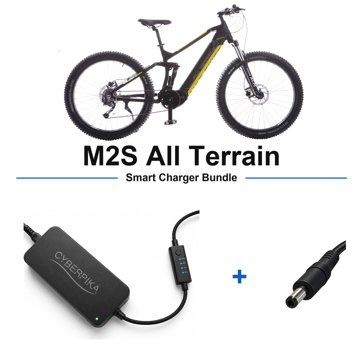 M2S All Terrain CyberPika smart charger bundle