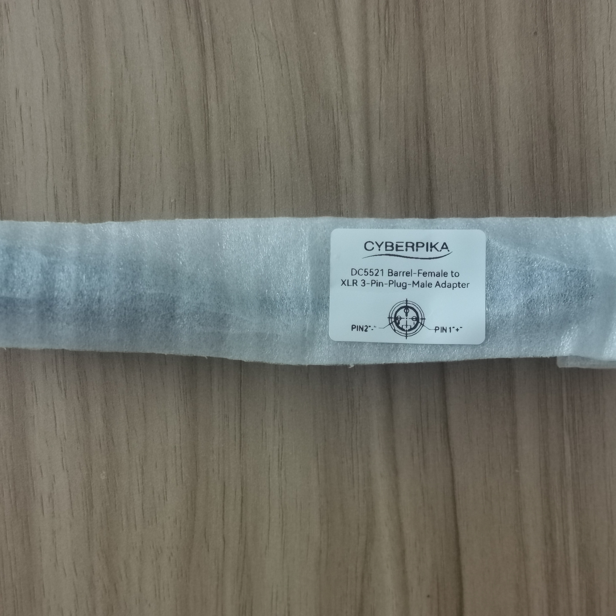 DC5521 Barrel female to XLR 3-pin