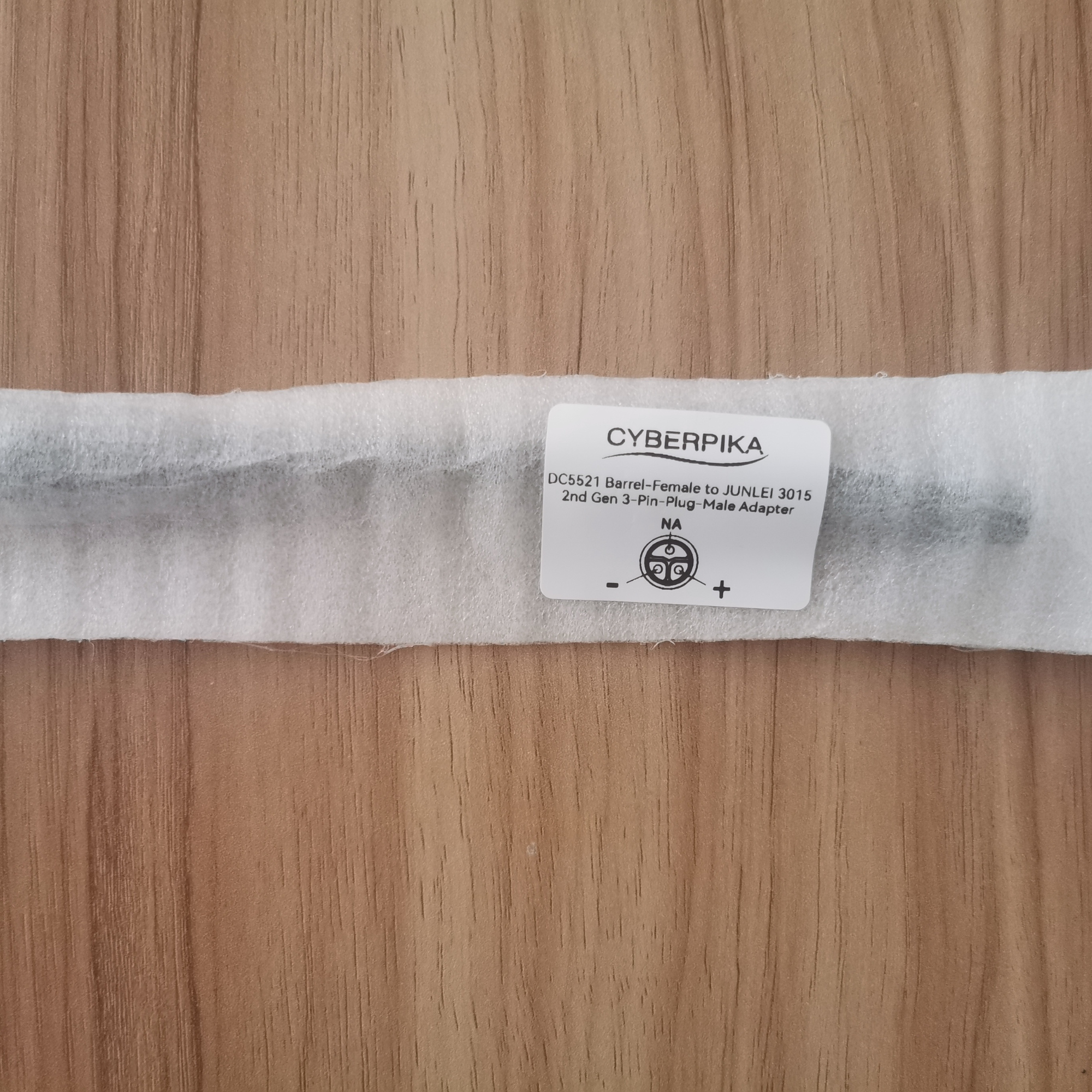 DC5521 Barrel female to Junlei 3015 3-Pin (2nd Gen)