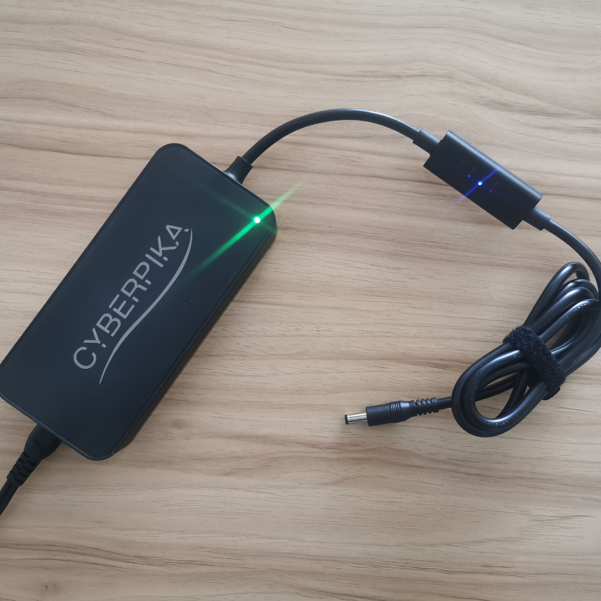 Smart charger with standard 3-pin adapter