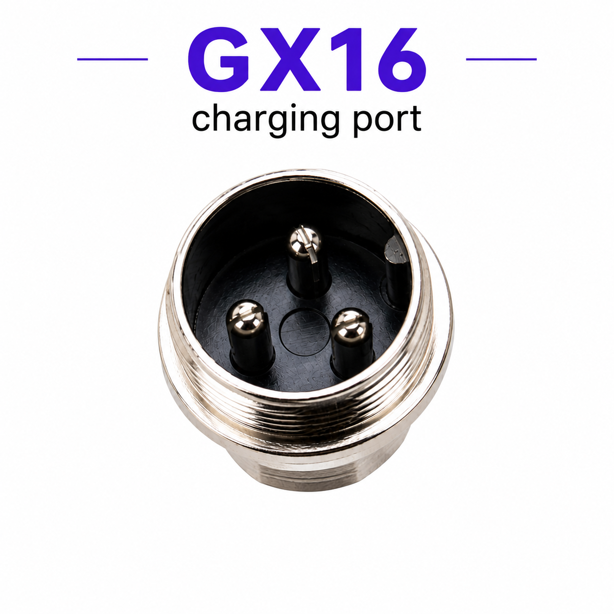 GX16 3PIN CHARGING PORT