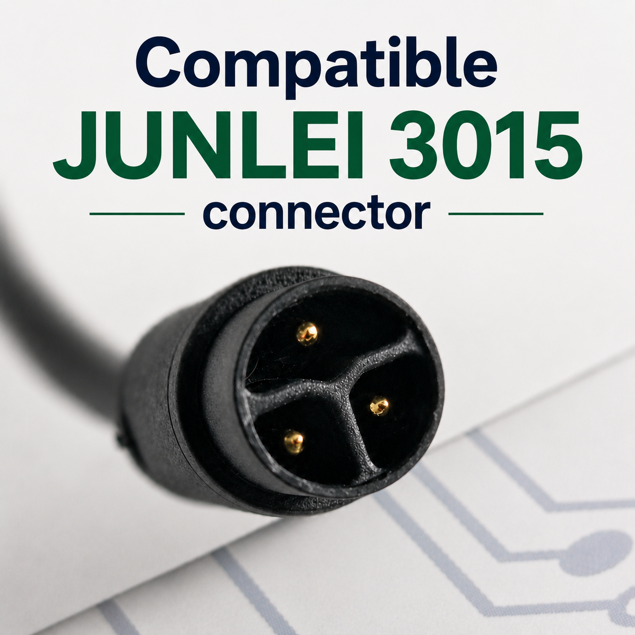Compatible JUNLEI 3015 adapter for Lectric XP4 smart charger bundle