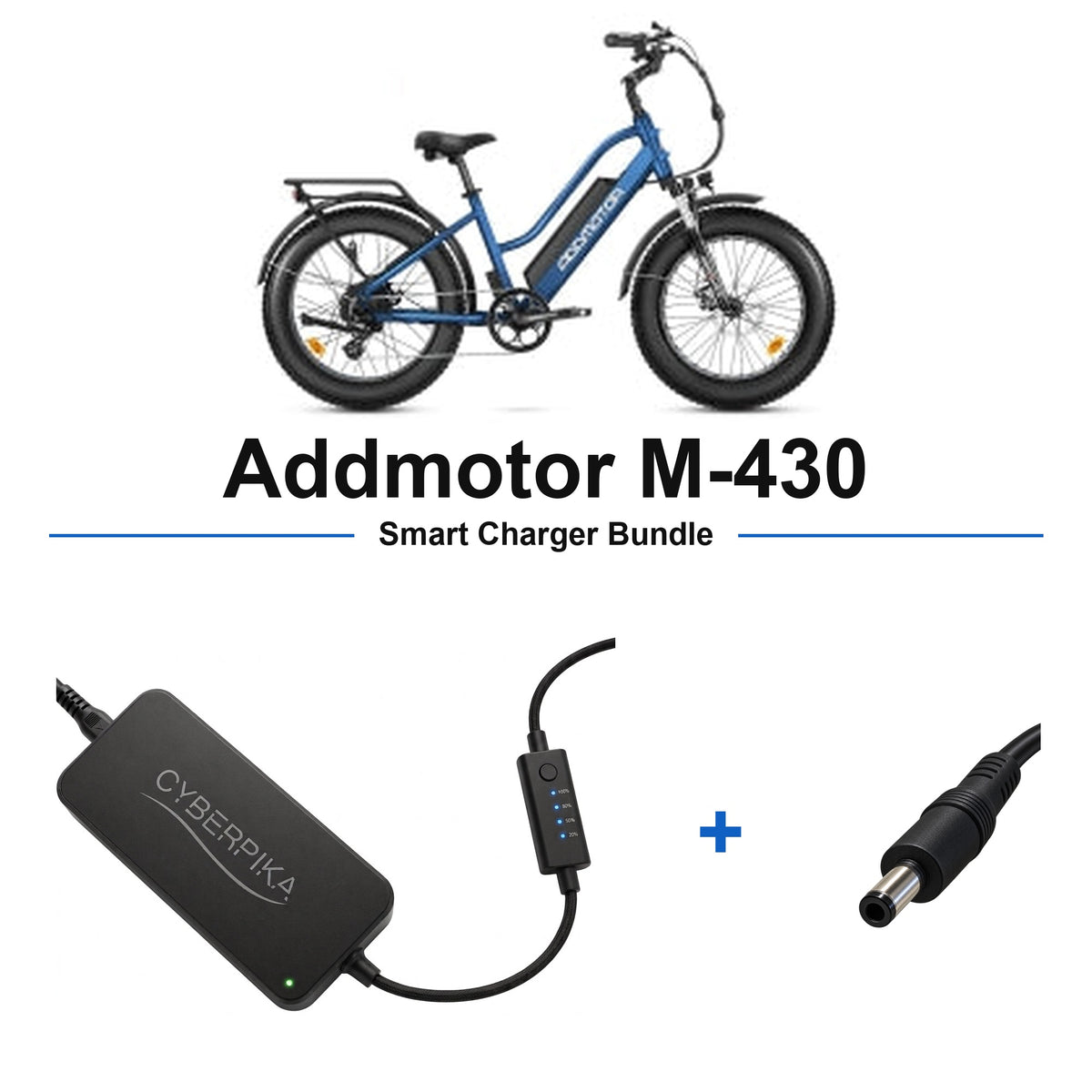 Addmotor M-430 CyberPika smart charger bundle