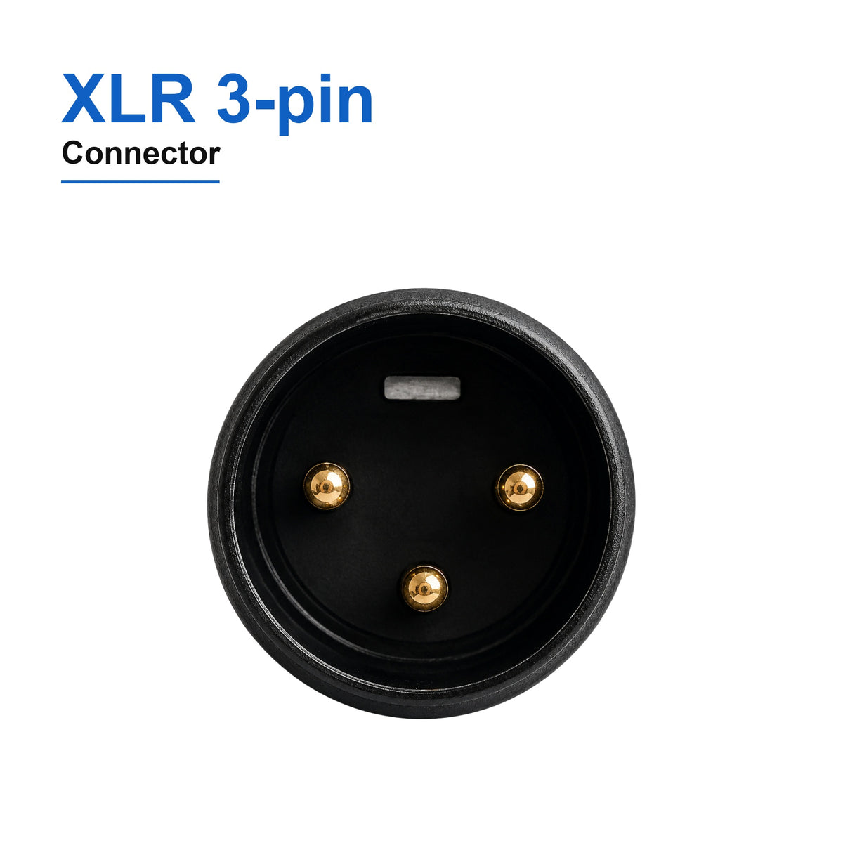 CyberPika XLR 3-pin connector for Addmotor M-5500