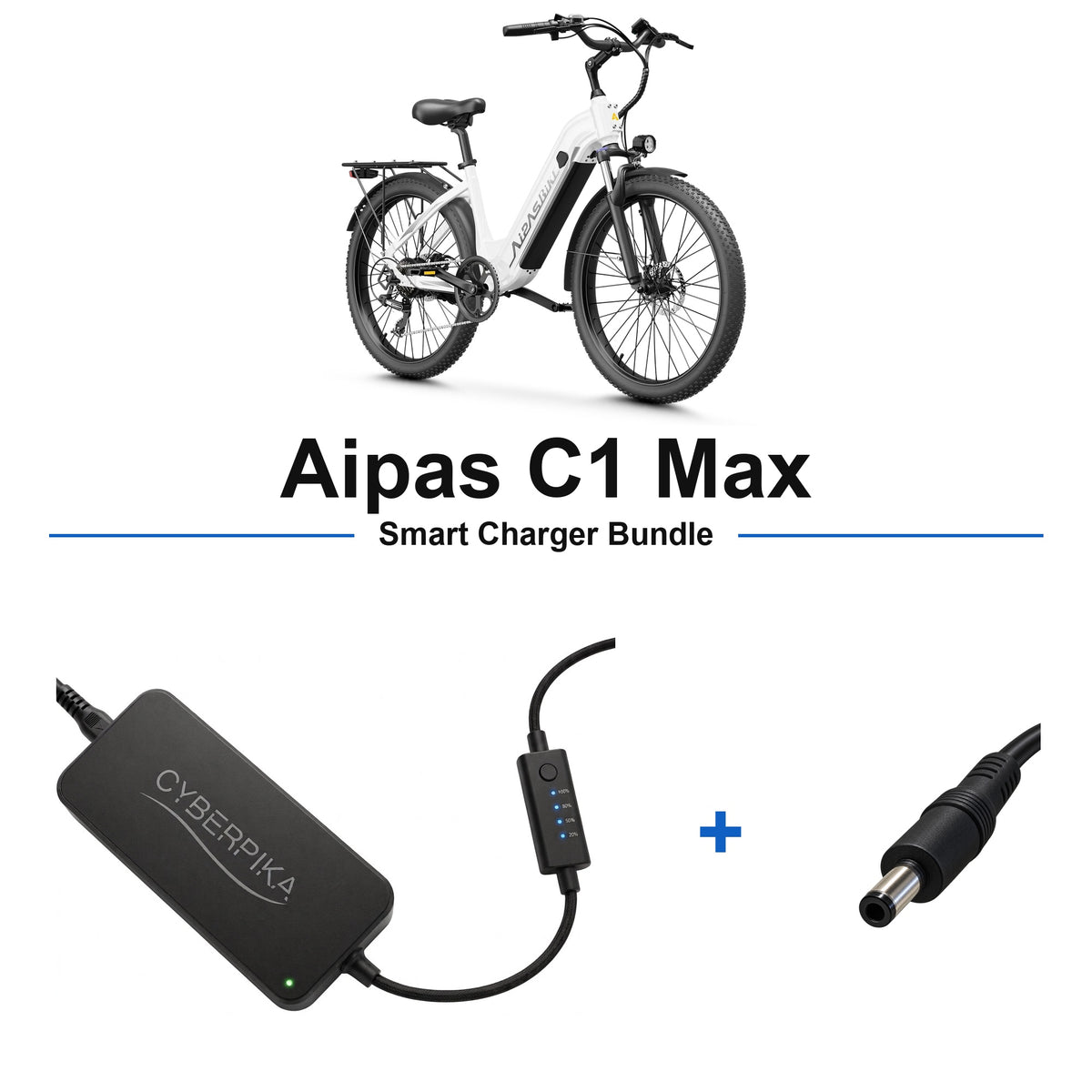 Aipas C1 Max CyberPika smart charger bundle