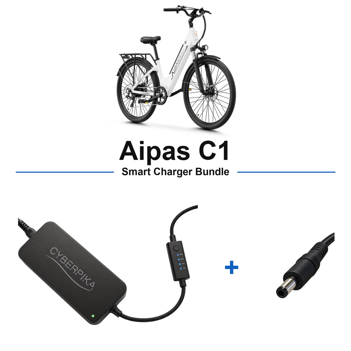 Aipas C1 CyberPika smart charger bundle