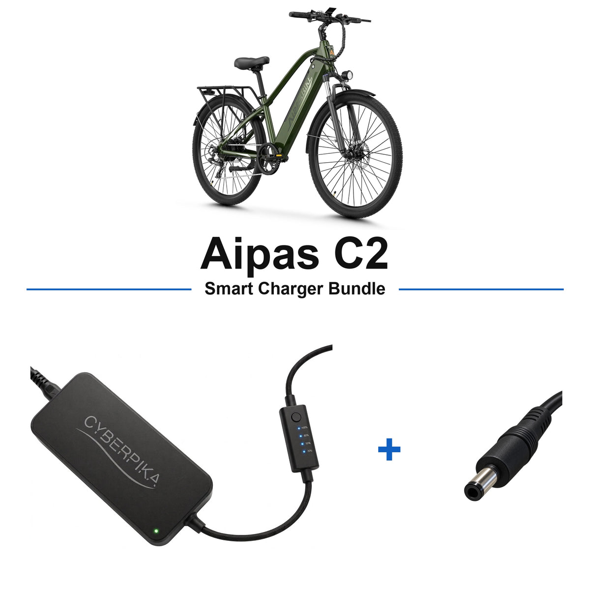 Aipas C2 CyberPika smart charger bundle