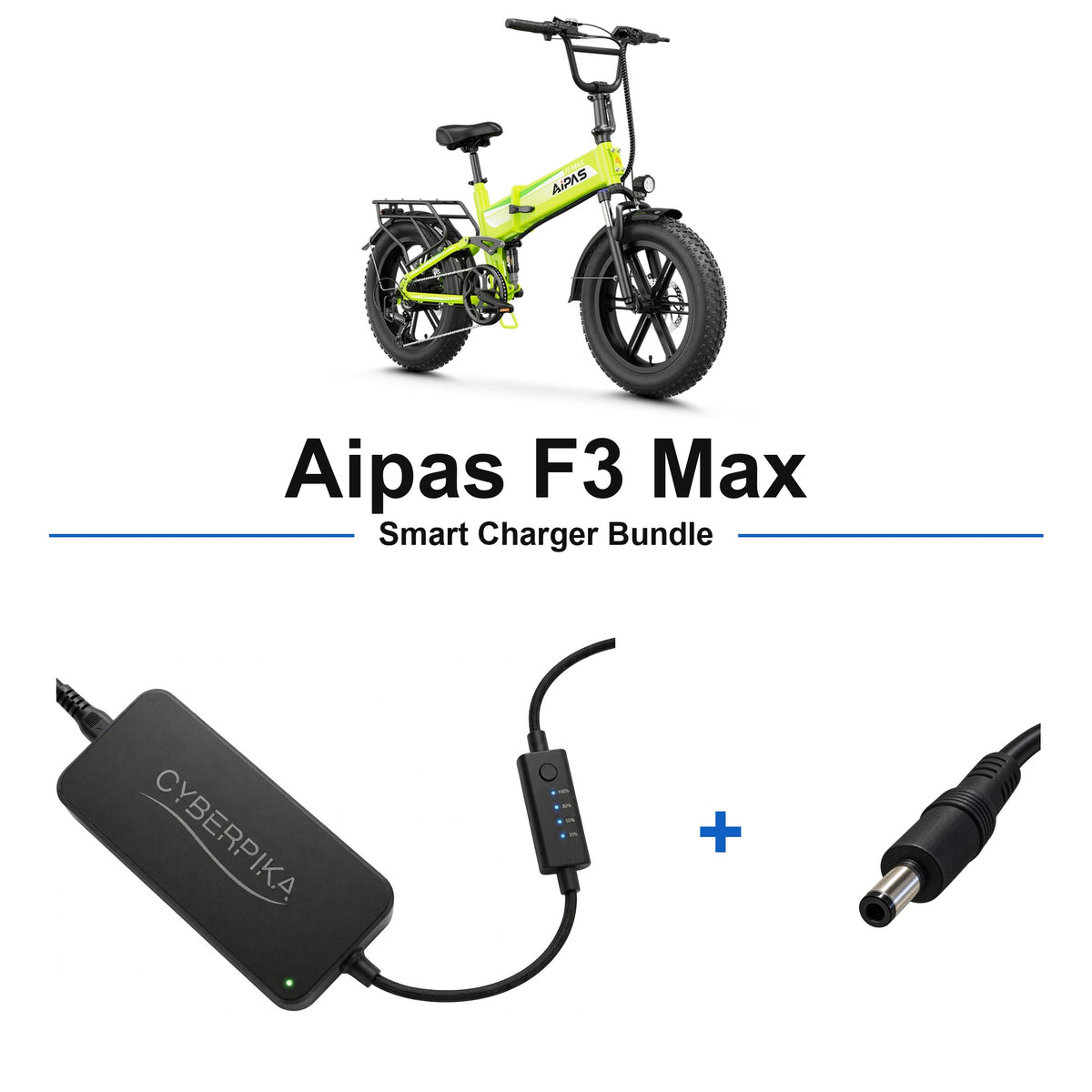 Aipas F3 Max CyberPika smart charger bundle
