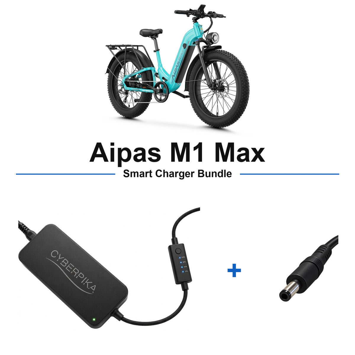 Aipas M1 Max CyberPika smart charger bundle