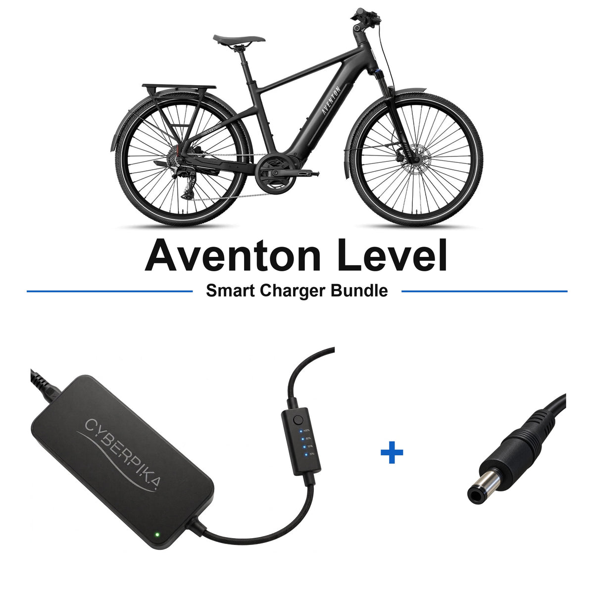 Aventon Level CyberPika smart charger bundle