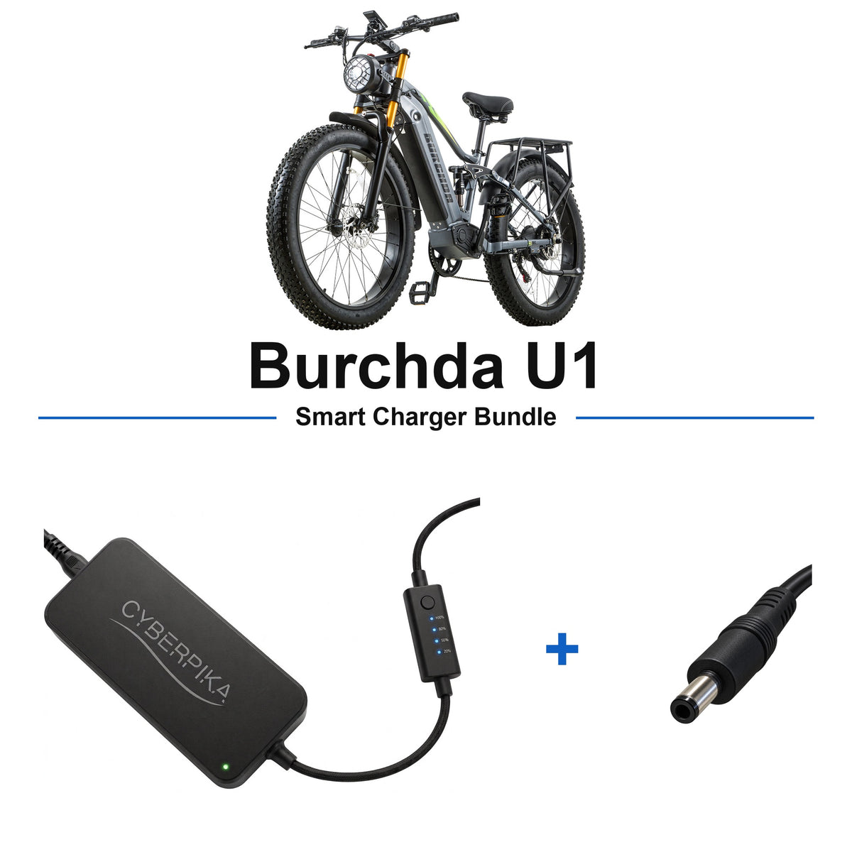 Burchda U1 CyberPika smart charger bundle