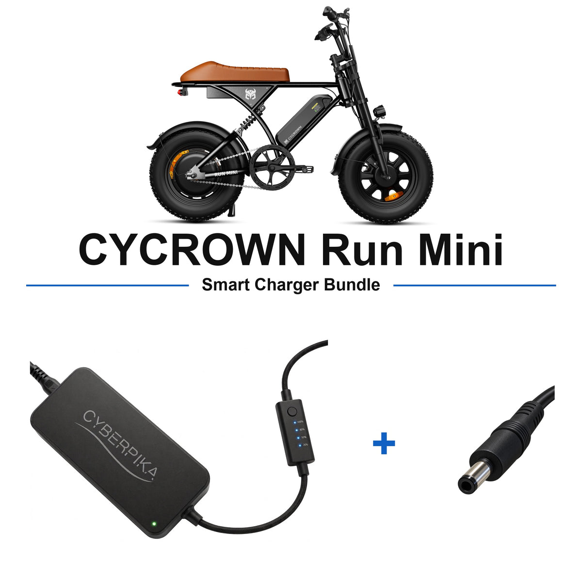 CYCROWN Run Mini CyberPika smart charger bundle