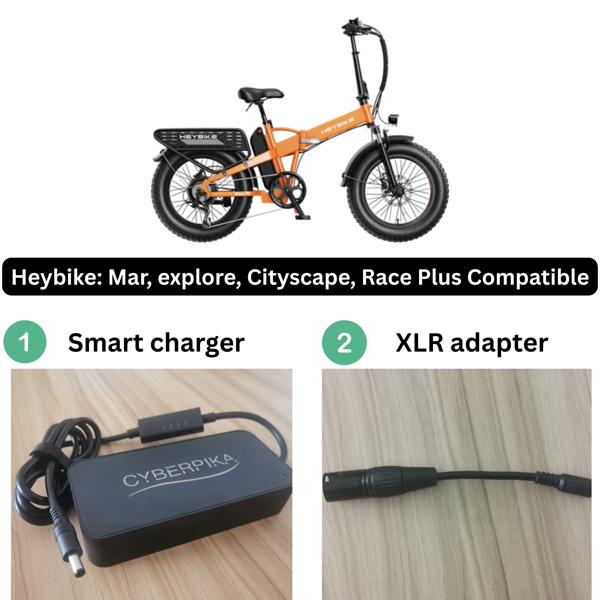 Heybike: Mar, explore, Cityscape, Race Plus