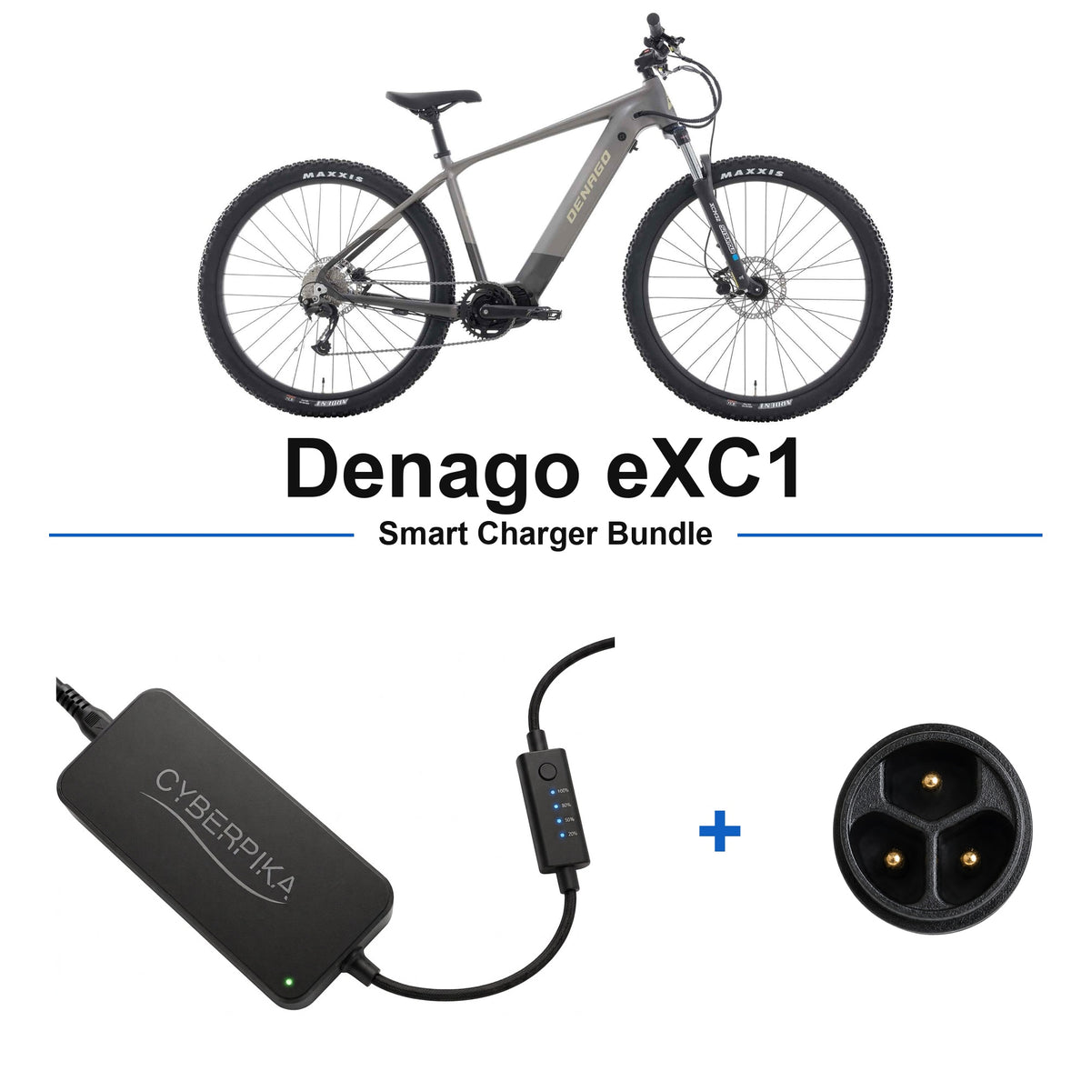 Denago eXC1 CyberPika smart charger bundle