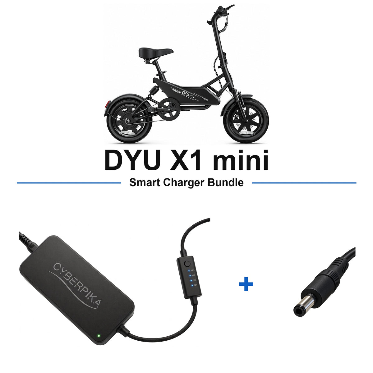 DYU X1 mini CyberPika smart charger bundle