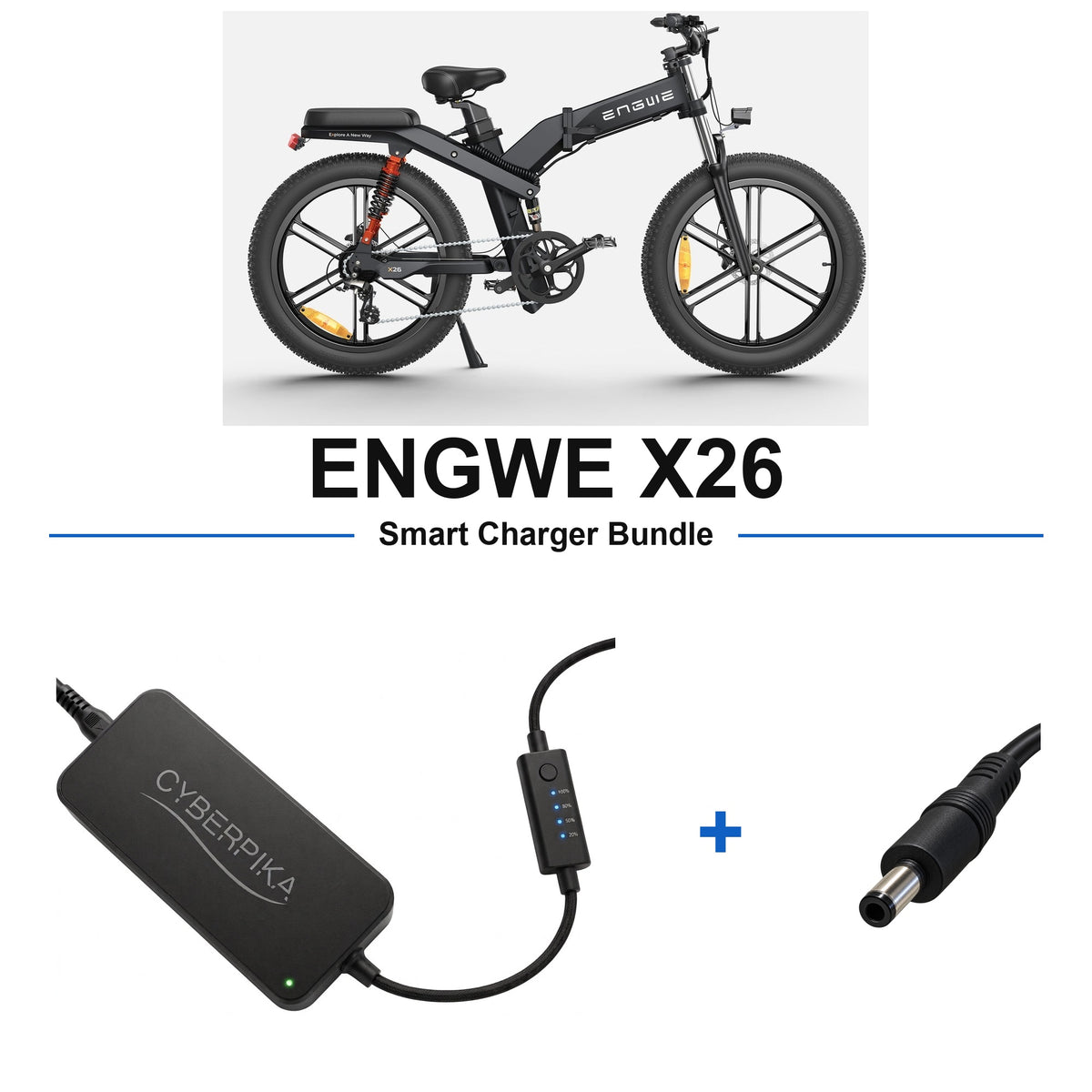 ENGWE X26 CyberPika smart charger bundle