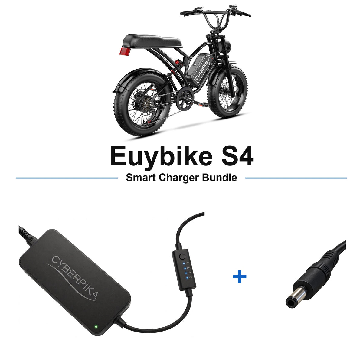 Euybike S4 CyberPika smart charger bundle