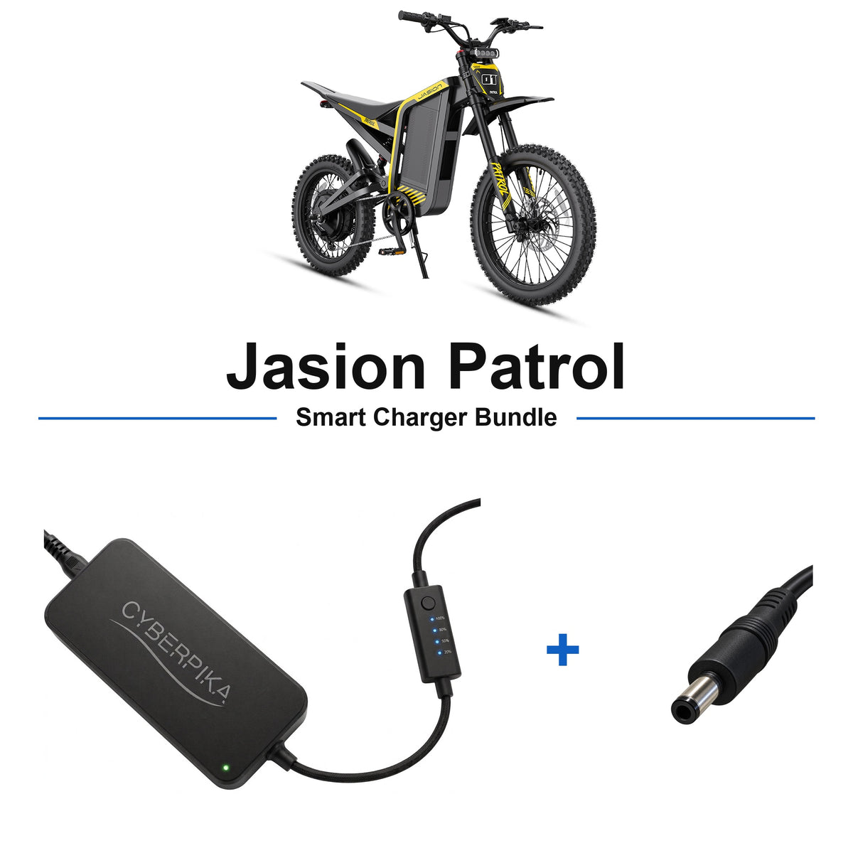 Jasion Patrol CyberPika smart charger bundle