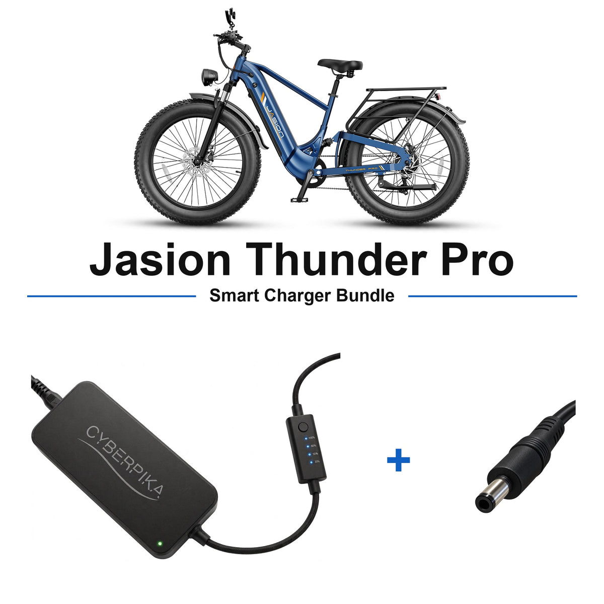 Jasion Thunder Pro CyberPika smart charger bundle