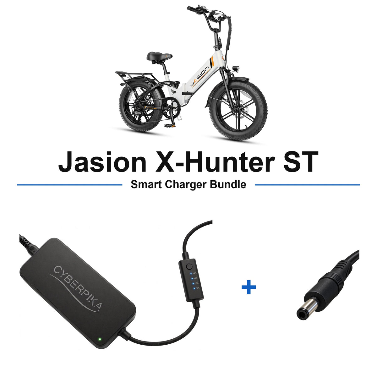 Jasion X-Hunter ST CyberPika smart charger bundle