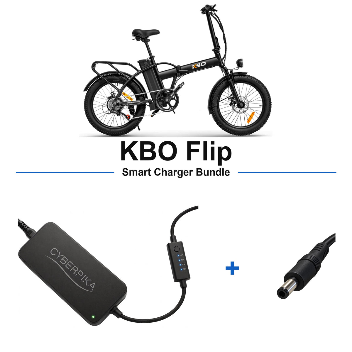 KBO Flip CyberPika smart charger bundle