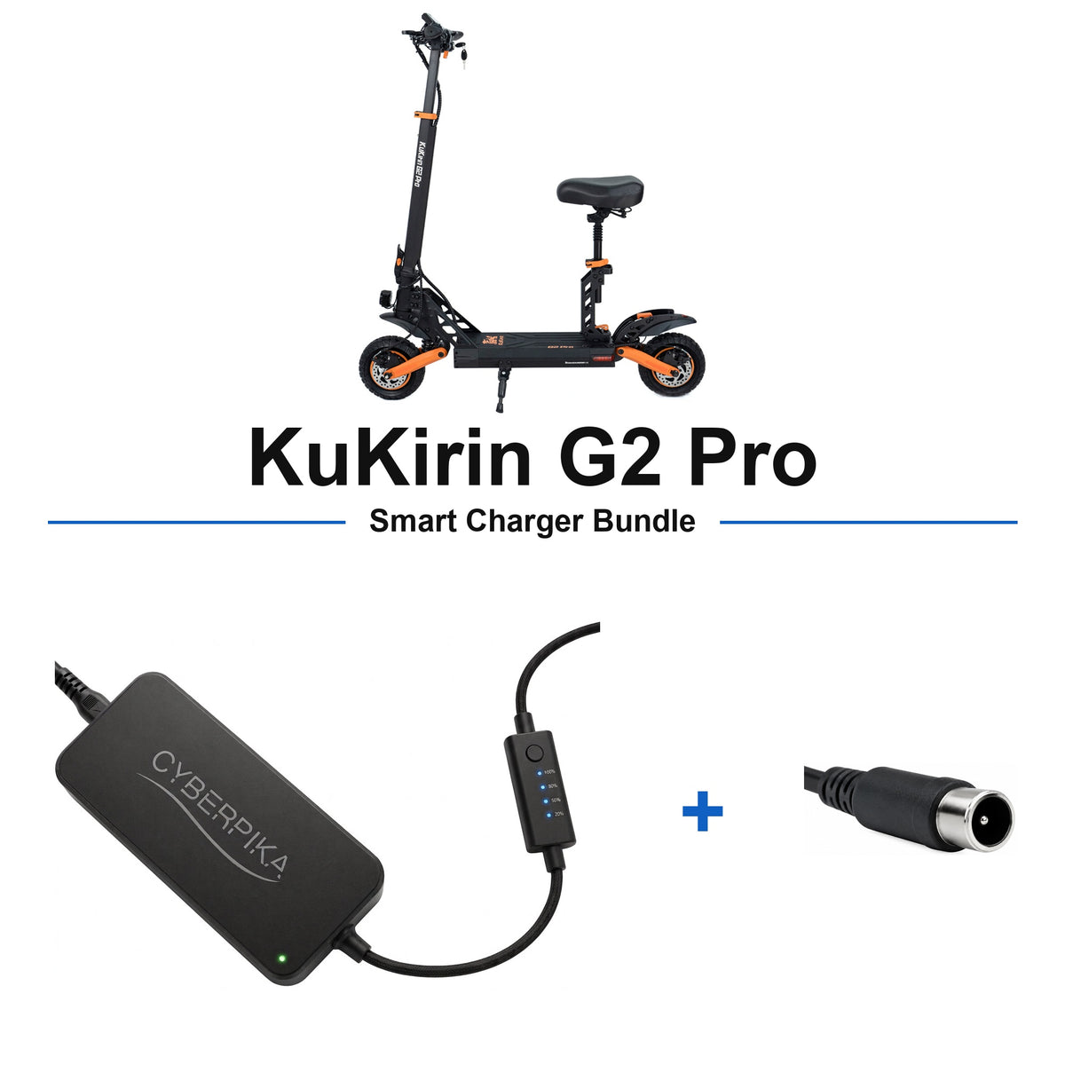 KuKirin G2 Pro CyberPika smart charger bundle
