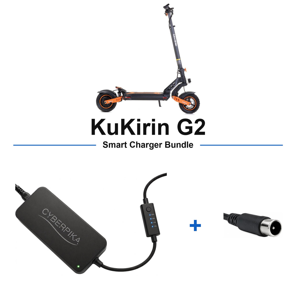 KuKirin G2 CyberPika smart charger bundle