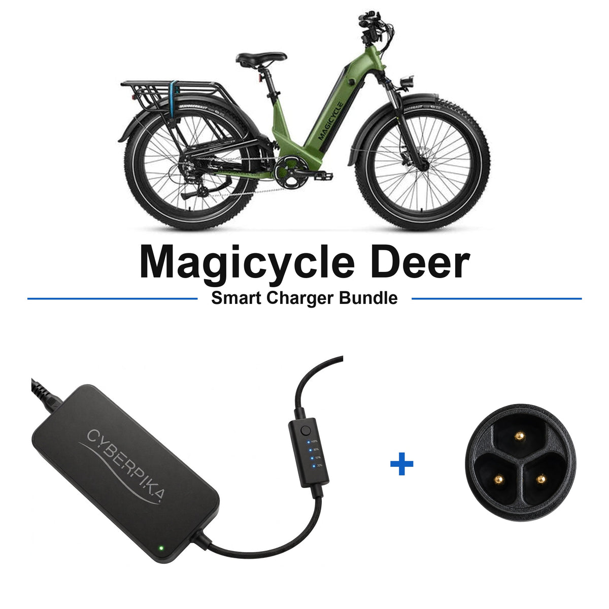 Magicycle Deer CyberPika smart charger bundle