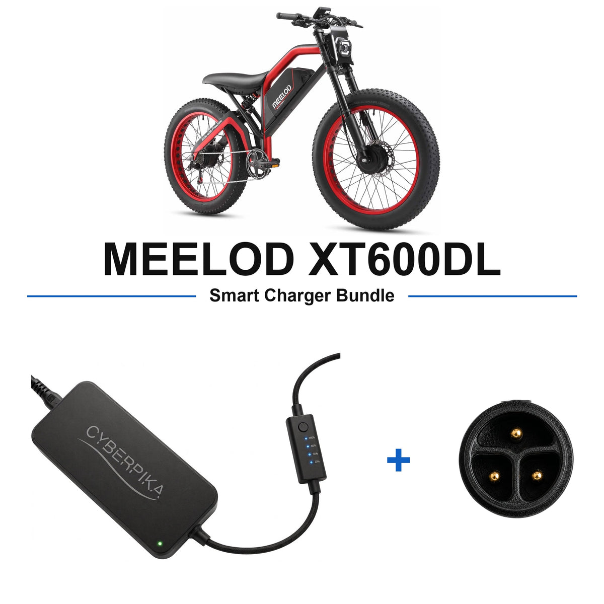 MEELOD XT600DL CyberPika smart charger bundle