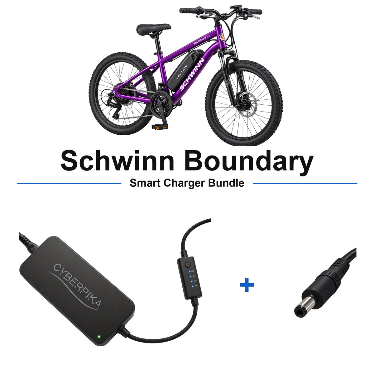 Schwinn Boundary CyberPika smart charger bundle