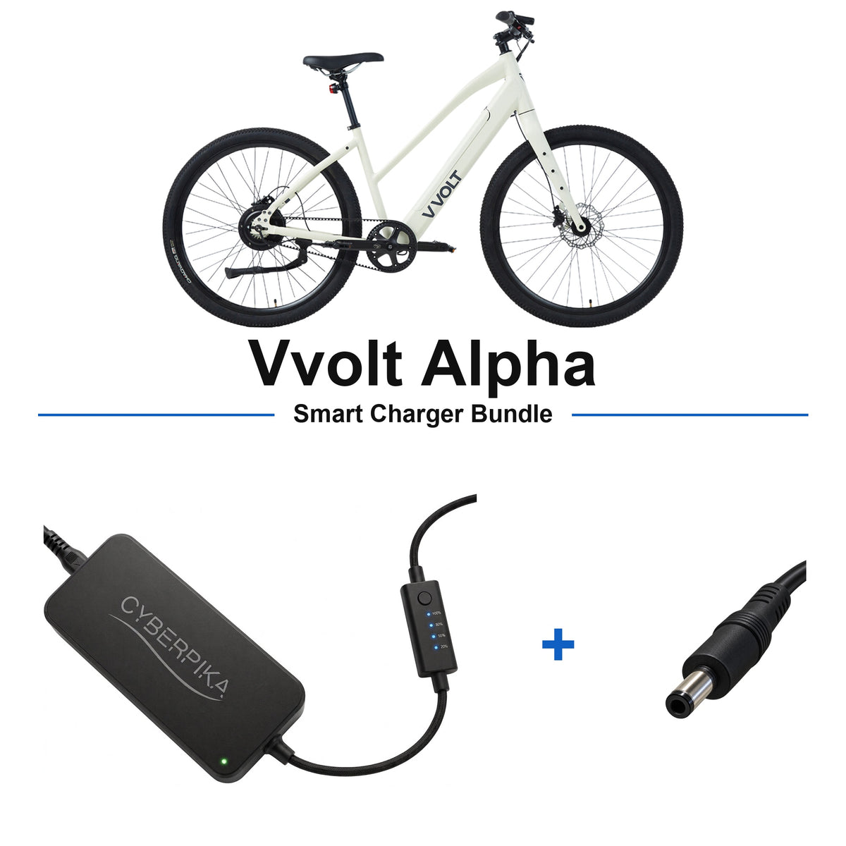 Vvolt Alpha CyberPika smart charger bundle