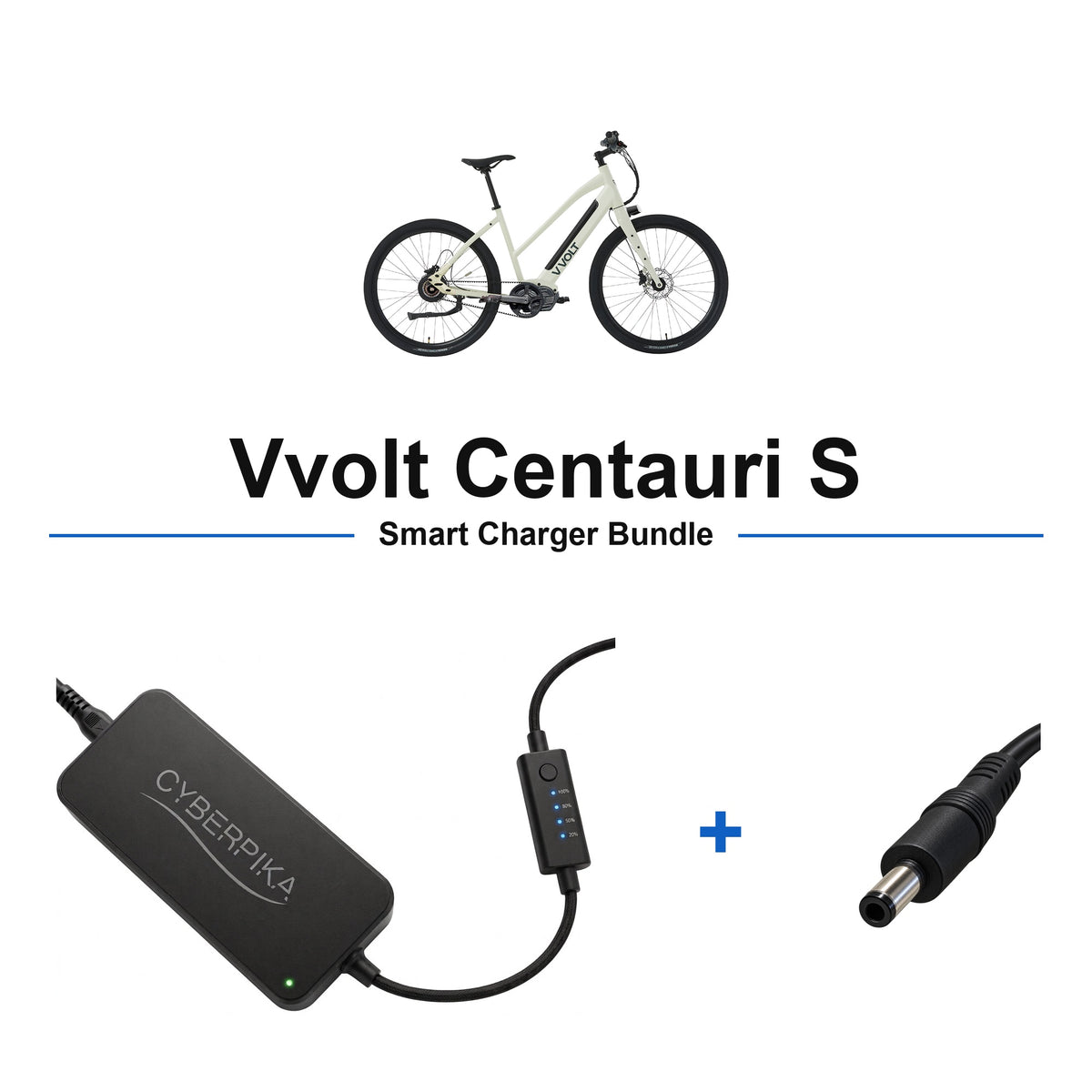 Vvolt Centauri S CyberPika smart charger bundle