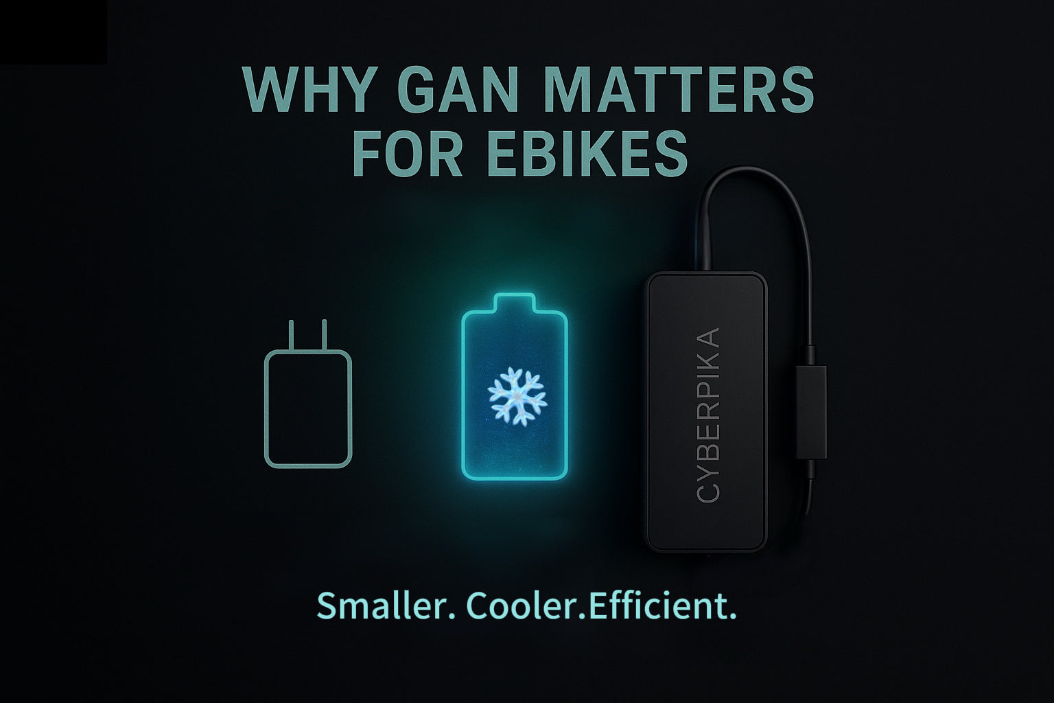 Why GaN Matters for eBikes: Smaller, Cooler, Efficient