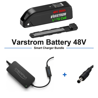 Varstrom Battery 48V CyberPika smart charger bundle