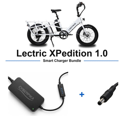 Lectric XPedition 1.0 CyberPika smart charger bundle
