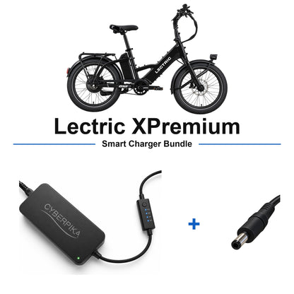 Lectric XPremium CyberPika smart charger bundle