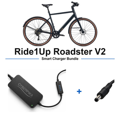 Ride1Up Roadster V2 CyberPika smart charger bundle