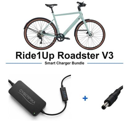 Ride1Up Roadster V3 CyberPika smart charger bundle