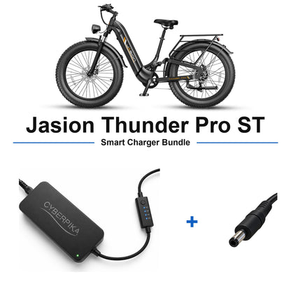 Jasion Thunder Pro ST CyberPika smart charger bundle