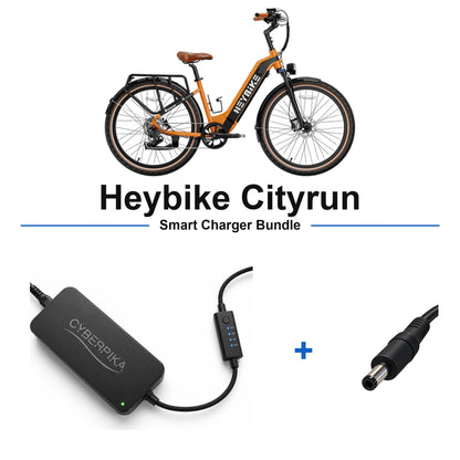 Heybike Cityrun CyberPika smart charger bundle